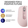 Logitech MX Anywhere 3S Rosa, Ratón Inalámbrico 8000 DPI, Bluetooth/RF
