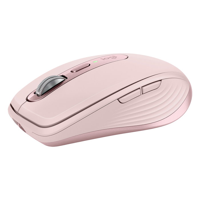 Logitech MX Anywhere 3S Rosa, Ratón Inalámbrico 8000 DPI, Bluetooth/RF