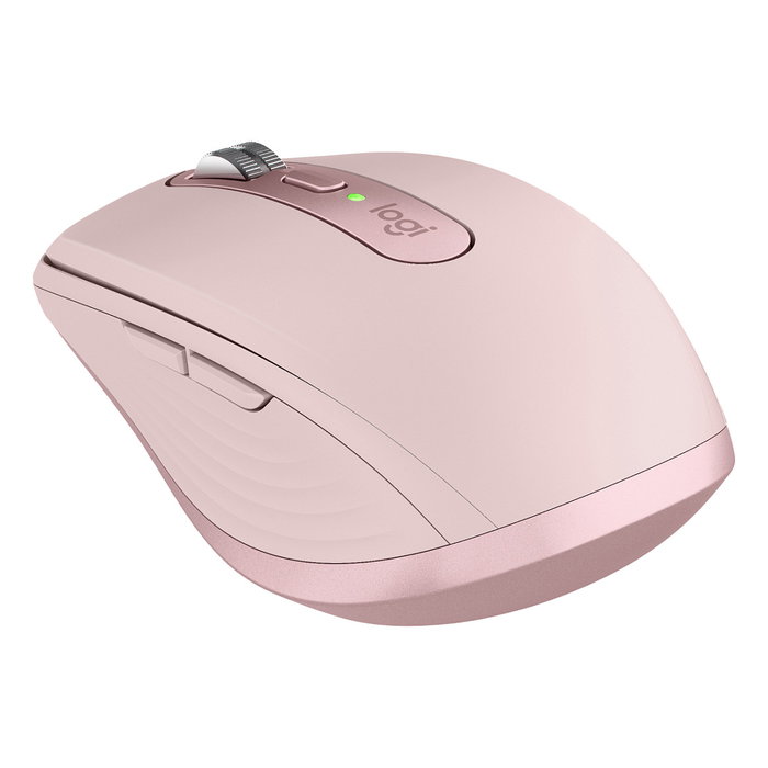 Logitech MX Anywhere 3S Rosa, Ratón Inalámbrico 8000 DPI, Bluetooth/RF
