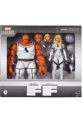 Hasbro Marvel Legends Future Foundation: The Thing & Invisible Woman Pack de 2 Figuras