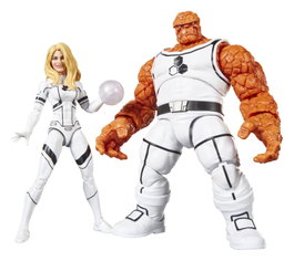 Hasbro Marvel Legends Series The Thing & Invisible Woman Pack de 2 Figuras 15 cm