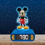 Lexibook Reloj Despertador Disney Mickey RL800MCH con Luz Nocturna y Sonidos