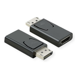VALUE Adaptador DisplayPort-HDMI Macho-Hembra, 1920x1080 60Hz, Negro, 12.99.3158