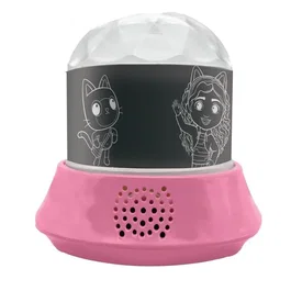 Lexibook Luz Nocturna Altavoz La Casa de Muñecas de Gabby con Luces Caleidoscópicas Recargable