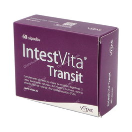 VITAE IntestVita Transit 60 Cápsulas para el Tránsito Intestinal y Regeneración Flora