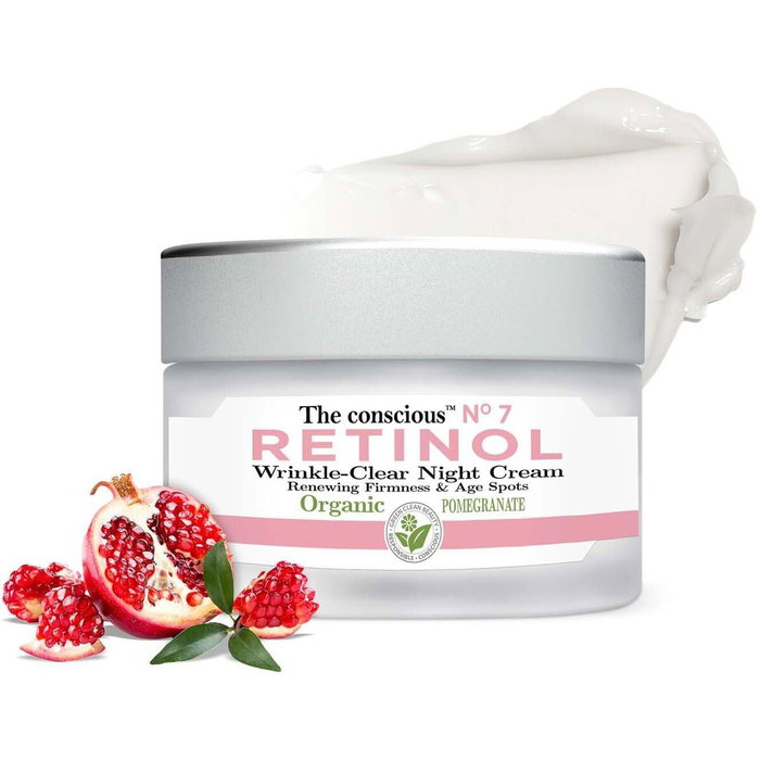The Conscious™ Crema de Noche Retinol Wrinkle-Clear con Granada Orgánica 50 ml