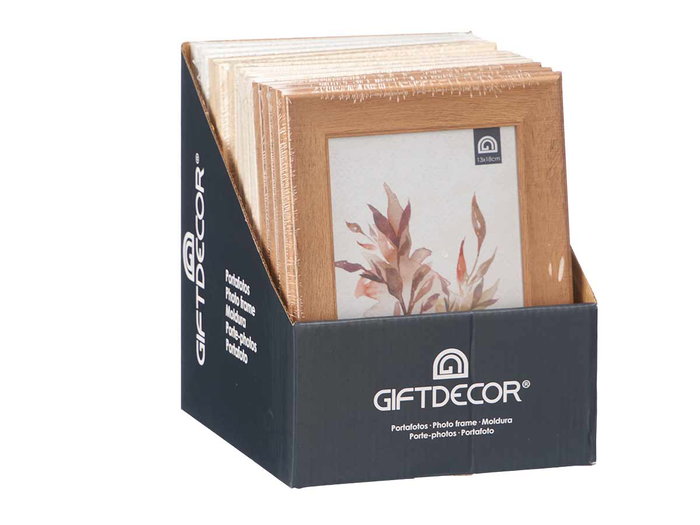 Giftdecor Portafotos Curva 13x18 Surtido Pack de 24