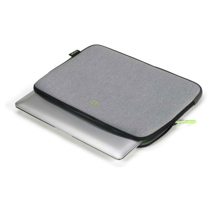 Dicota D31744 Skin FLOW Funda Neopreno para Portátil 35.8 cm (14.1") Gris/Verde - Resistente al Polvo y Rayones Dicota D31744 Skin FLOW Funda Neopreno para Portátil 35.8 cm (14.1") Gris/Verde - Resistente al Polvo y Rayones