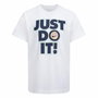 Camiseta de Manga Corta Niño Nike Smiley Just do it Ss Blanco