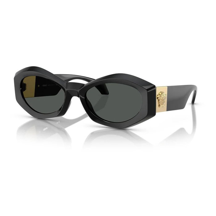 Versace VE4466U-GB1-87 Gafas de Sol Negras con Cristal Gris Versace VE4466U-GB1-87 Gafas de Sol Negras con Cristal Gris