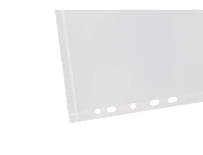 Liderpapel Carpeta Dossier A4 Transparente con Cierre de Velcro, Polipropileno 180 Micras, 11 Taladros para Archivado Liderpapel Carpeta Dossier A4 Transparente con Cierre de Velcro, Polipropileno 180 Micras, 11 Taladros para Archivado