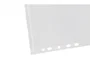 Liderpapel Carpeta Dossier A4 Transparente con Cierre de Velcro, Polipropileno 180 Micras, 11 Taladros para Archivado