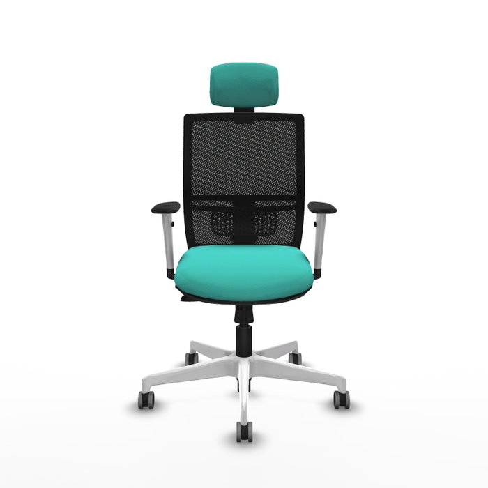 PIQUERAS Y CRESPO Silla de oficina Yunquera Turquesa y Negro PIQUERAS Y CRESPO Silla de oficina Yunquera Turquesa y Negro