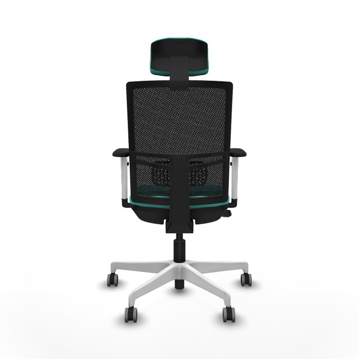 PIQUERAS Y CRESPO Silla de oficina Yunquera Turquesa y Negro PIQUERAS Y CRESPO Silla de oficina Yunquera Turquesa y Negro