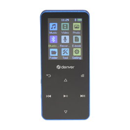 Reproductor MP4 Denver Electronics MP-1830BU 1,8" Bluetooth Azul