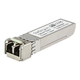 StarTech SFP+ Transceiver de Fibra Óptica 10G SR, MMF LC, 300m, Compatible con Dell EMC SFP-10G-SR