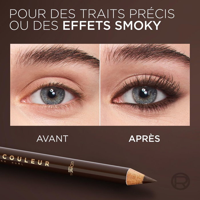 L'Oréal Paris Haute Couleur Lápiz de ojos Brun Leather