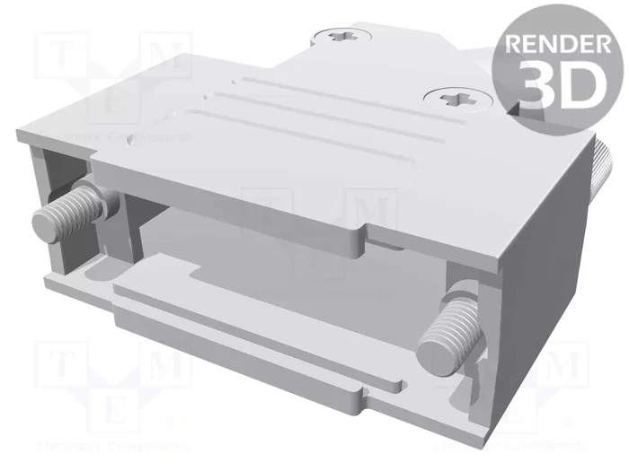 HARTING Carcasa D-Sub para conectores de 15 y 26 pines HARTING Carcasa D-Sub para conectores de 15 y 26 pines