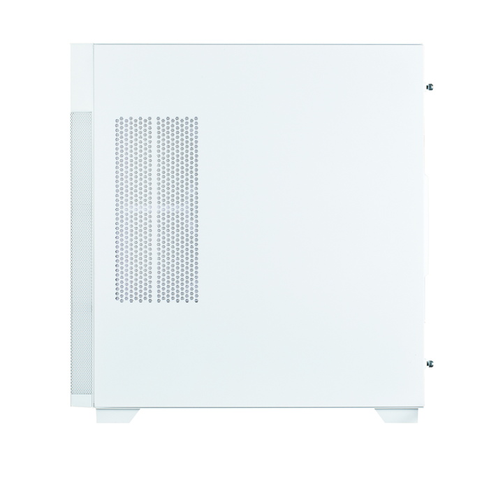 Zalman S5 NEO WHITE Midi Tower PC Blanco con Iluminación y Panel de Vidrio Templado