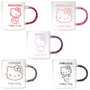 Hello Kitty Taza de Vidrio con Detalles Decorativos, 300 ml