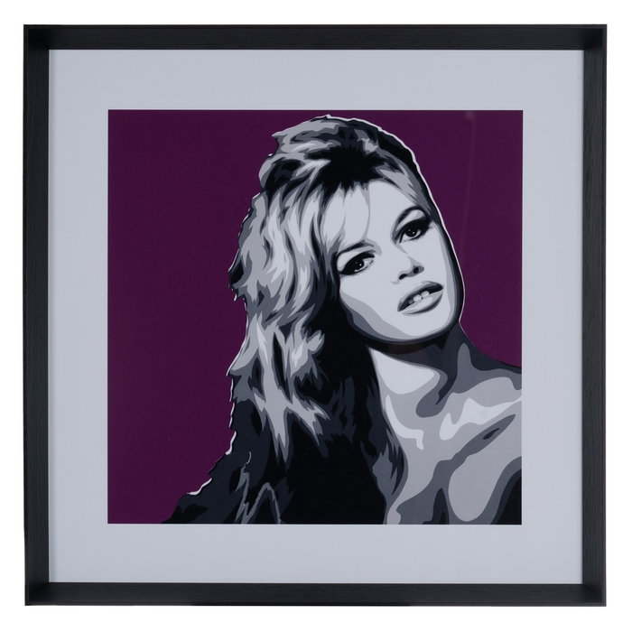 Cuadro Impresión Pop Art 2/M Decoración 53 X 53 cm (Set de 2)