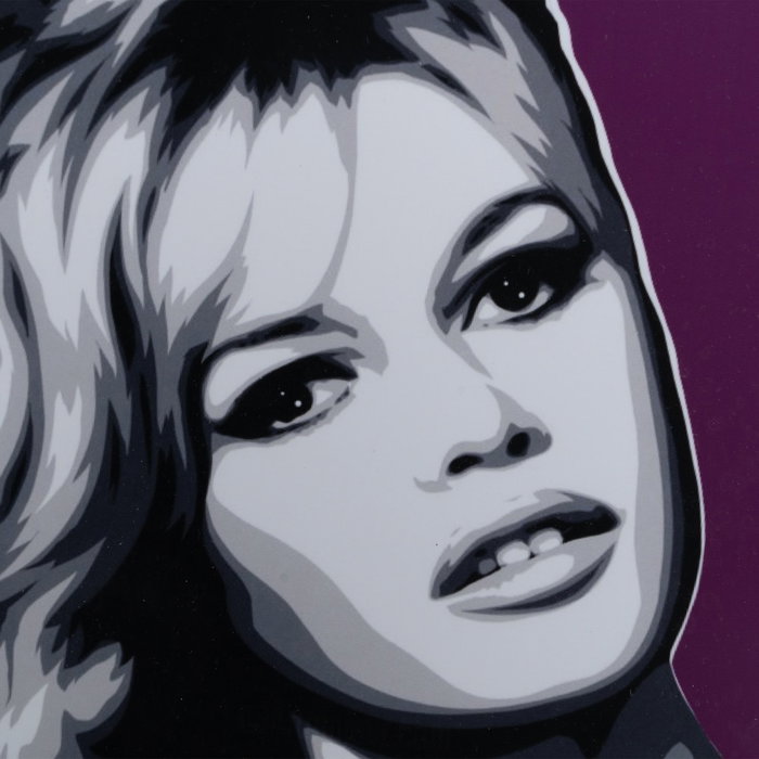 Cuadro Impresión Pop Art 2/M Decoración 53 X 53 cm (Set de 2)