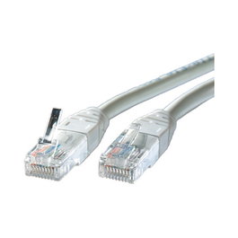 ROLINE Cable de Red Cat5e UTP Clase D Gris 15 m - ROLINE 21.15.0515 - Patch Cable Ethernet RJ-45 a RJ-45 Macho
