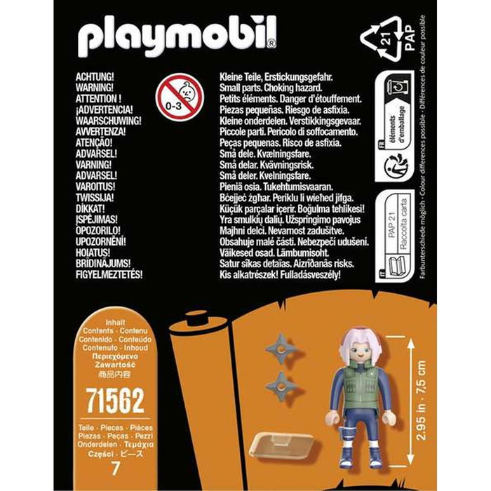 PLAYMOBIL Sakura Forth Great Ninja War Naruto 71562