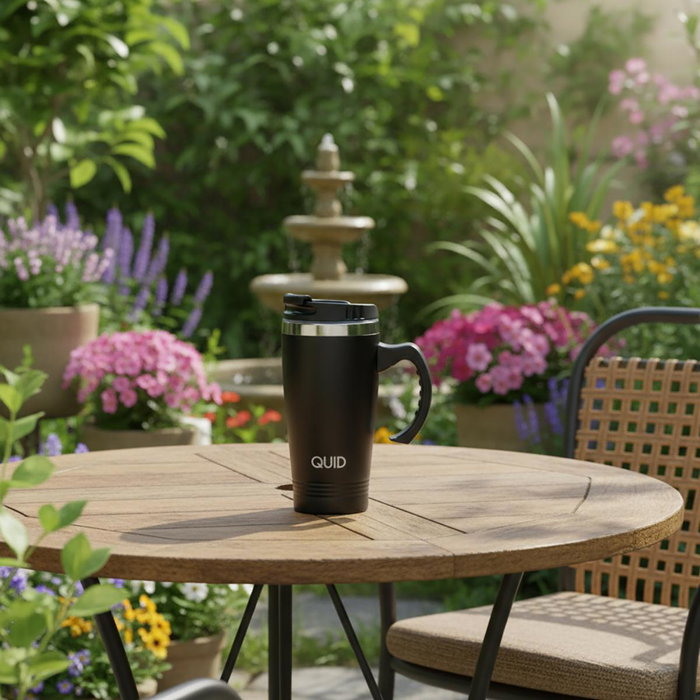 Mug Acero Inoxidable Cocco Quid 0,45 L (12 Unidades)