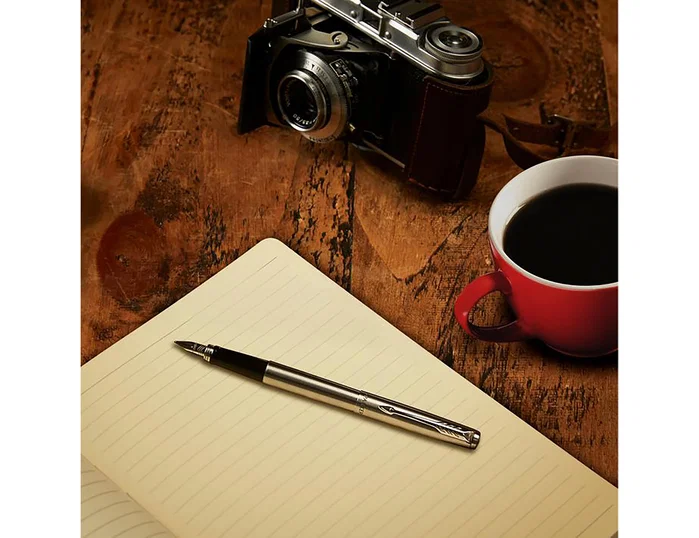 Parker Juego Jotter GT Acero con detalles dorados (Pluma + Bolígrafo) sun-sku