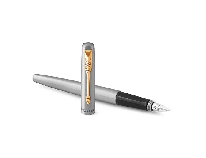 Parker Juego Jotter GT Acero con detalles dorados (Pluma + Bolígrafo) sun-sku