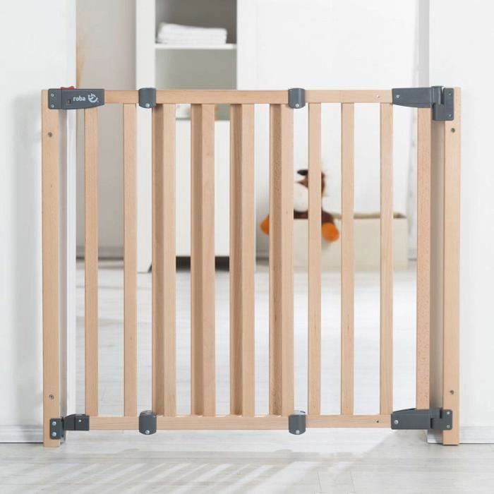 Roba Barrera de seguridad para puerta Safety Up, Ancho ajustable 70-118,5 cm