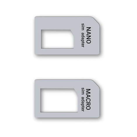 Teltonika PR5MEC19 - Kit Adaptador de SIM (2 Piezas) para Micro-SIM y Nano-SIM a Tamaño Completo, Color Gris Acero Inoxidable Teltonika PR5MEC19 - Kit Adaptador de SIM (2 Piezas) para Micro-SIM y Nano-SIM a Tamaño Completo, Color Gris Acero Inoxidable