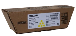 Ricoh 842651 Cartucho de Tóner Amarillo XL para Impresora Láser Color (Modelos P C375H) | Alta Capacidad | Código: P C375H / 842651