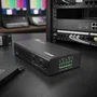 Lindy 70622 Codificador de Audio Analógico de 2 Canales a Dante Negro