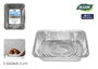 Algon Bandeja de Aluminio Rectangular 32x26x5,3cm