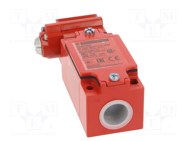 TELEMECANIQUE SENSORS Interruptor de seguridad XCSC502 a llave rojo