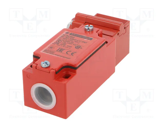 TELEMECANIQUE SENSORS Interruptor de seguridad XCSC502 a llave rojo