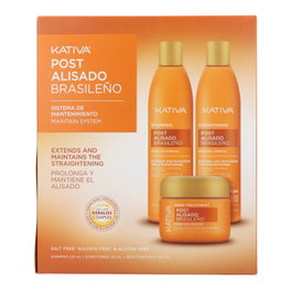 Kativa Kit Post Alisado Brasileño (3 piezas)