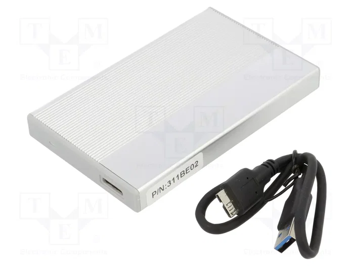 QOLTEC Carcasa de disco 2,5 pulgadas SATA III USB 3.0 Aluminio Plata QOLTEC Carcasa de disco 2,5 pulgadas SATA III USB 3.0 Aluminio Plata