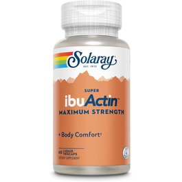 Solaray Super Ibuactin 60 Cápsulas Vegetales Líquidas