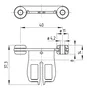 SCHMERSAL Llave estándar AZ 15/16 de acero inoxidable