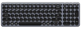 Keychron B4P-K1 96% Teclado Scissor Flat Inalámbrico Bluetooth/RF USB-C Negro-Gris Oficina