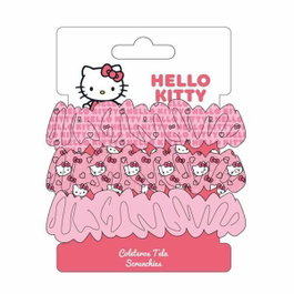 Cerdá Set de 3 Coleteros de Tela Hello Kitty Fucsia