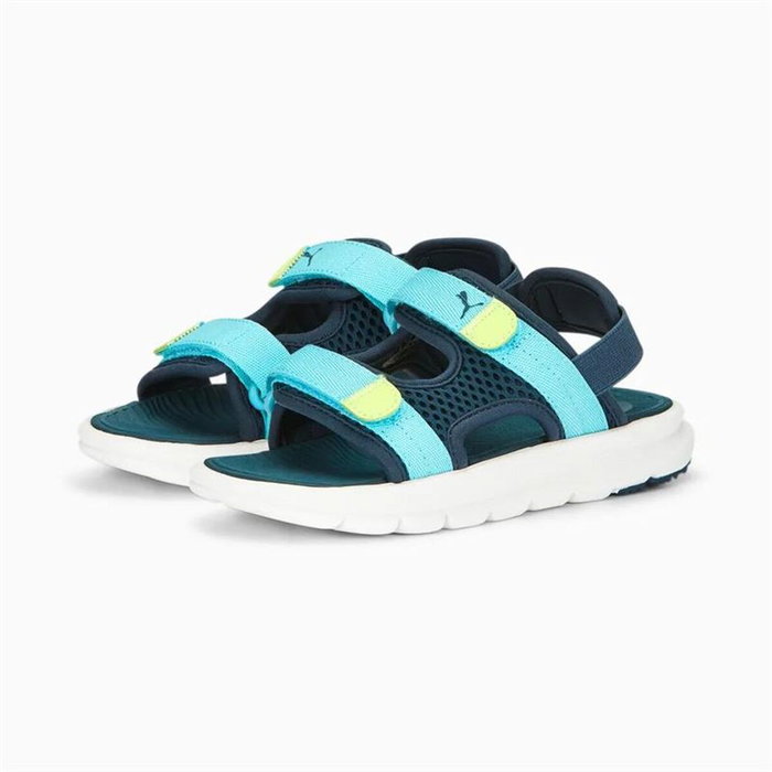 Sandalias Infantiles Puma Evolve P Azul 34.5