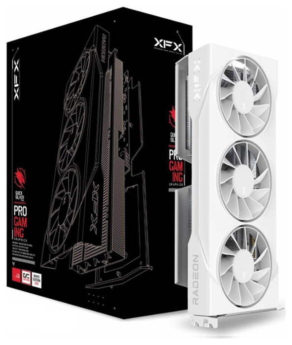 XFX Radeon RX 9060 XT SWIFT OC 16GB GDDR6 Blanco XFX Radeon RX 9060 XT SWIFT OC 16GB GDDR6 Blanco