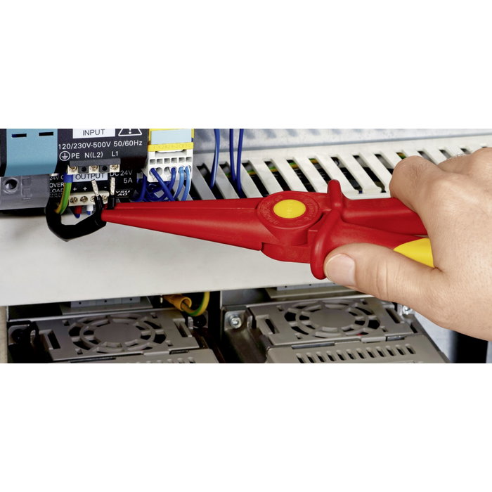 Knipex Alicates de punta redonda plana aislantes Knipex Alicates de punta redonda plana aislantes