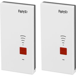 FRITZ! Mesh Set 2700 Wi-Fi 7 (Pack de 2 unidades, Blanco/Gris)