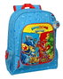 Safta Mochila Superthings Rescue Force Adaptable a Carro Azul