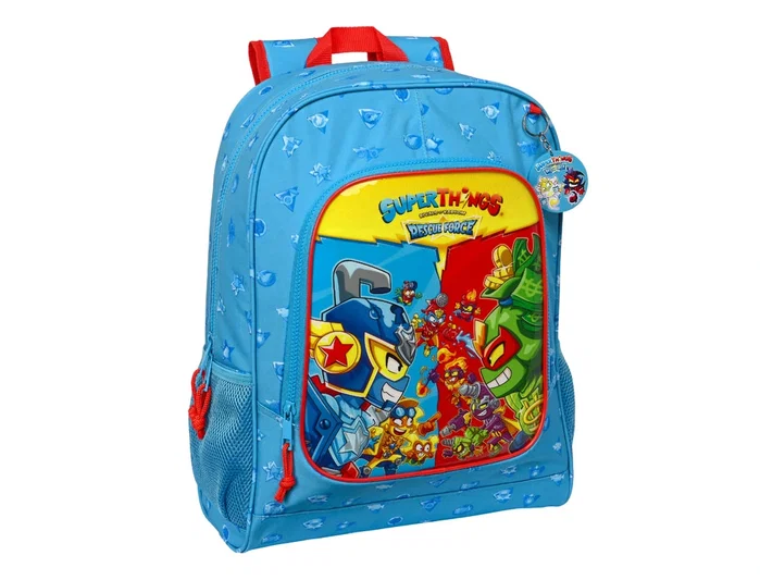 Safta Mochila Superthings Rescue Force Adaptable a Carro Azul Safta Mochila Superthings Rescue Force Adaptable a Carro Azul